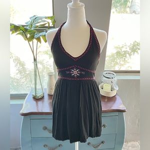 Hollister Black halter dress